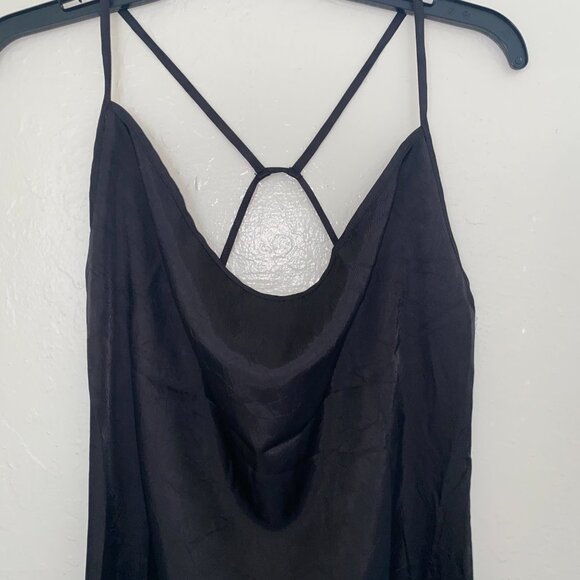 4th & Reckless Black Strappy Midi Dress Size Medium NWT - Picture 6 of 11